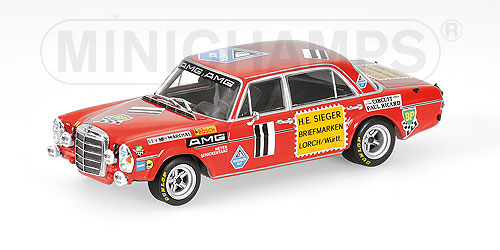 MERCEDES-BENZ 300 SEL 6.8 – ‘AMG’ – HEYER/SCHICKENTANZ – 24H PAUL RICARD 1971 L.E. 1152 pcs. 1:43 model