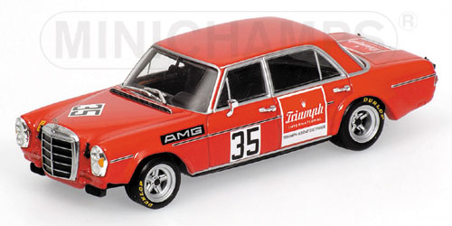 MERCEDES-BENZ 300SEL 6.8 – HELMUT KELLENERS – SUEDWESTPOKAL 1971 1:43 model