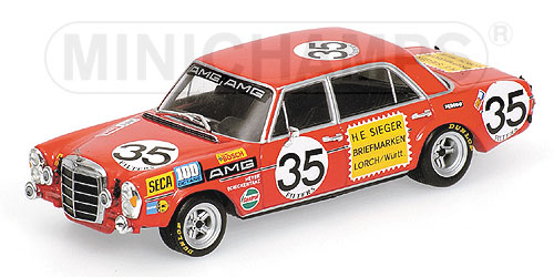 MERCEDES-BENZ 300 SEL 6.8 – HEYER/SCHICKENTANZ – TEAM AMG – 24H SPA 1971 L.E. 3024 pcs. 1:43 model