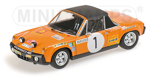 PORSCHE 914/6 – LARROUSSE/PERRAMONT – MONTE CARLO RALLY – 1971 L.E. 1008 pcs. 1:43 model