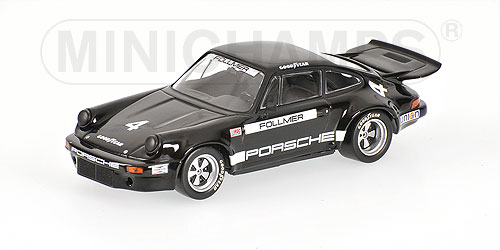 PORSCHE 911 IROC RSR 2.8 – GEORGE FOLLMER – WINNER RIVERSIDE IROC 2 1973 1:43 model