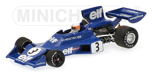 TYRRELL FORD 007 – JODY SCHECKTER – WINNER SWEDISH GP 1974 L.E. 1980 pcs. 1:43 model