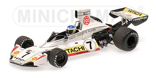BRABHAM FORD BT44 – HITACHI – CARLOS REUTEMANN – 1974 L.E. 648 pcs. 1:43 model