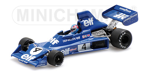 TYRRELL FORD 007 – PATRICK DEPAILLER – 1975 L.E. 1152 pcs. 1:43 model