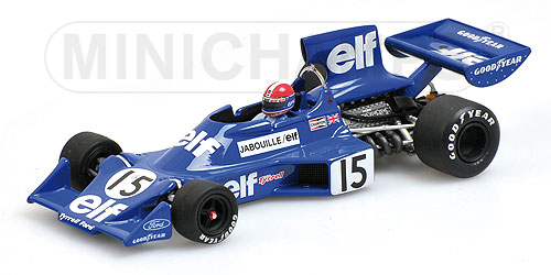TYRRELL FORD 007 – JEAN PIERRE JABOUILLE – 1975 L.E. 864 pcs. 1:43 model