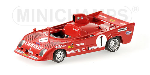 ALFA ROMEO 33 TT 12 – TEAM WKRT – MERZARIO/MASS – WINNER COPPA FLORIO 1975 L.E. 1248 pcs. 1:43 model