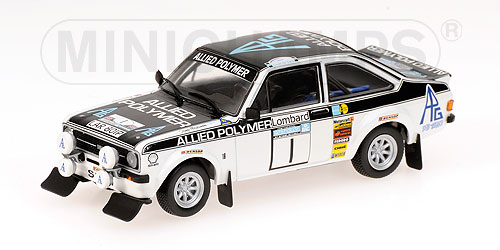 FORD ESCORT II RS 1800 – ‘ALLIED POLYMER’ – MAKINEN/LIDDON – WINNERS RAC RALLY 1975 L.E. 1008 pcs. 1:43 model