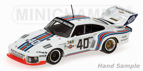 PORSCHE 935 – STOMMELEN/SCHURTI – TEAM MARTINI PORSCHE – 24H LE MANS 1976 L.E. 4608 pcs. 1:43 model