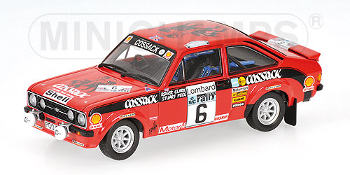FORD ESCORT II RS 1800 – ‘COSSACK’ – CLARK/PEGG – WINNERS RAC RALLY 1976 L.E. 1008 pcs. 1:43 model