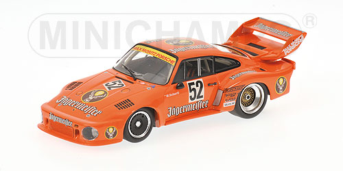 PORSCHE 935 – MAX MORITZ ‘JÄGERMEISTER’ – MANFRED SCHURTI – WINNER DIV I ZOLDER DRM 1977 1:43 model