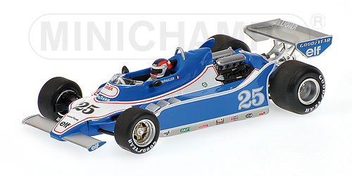 LIGIER FORD JS11 – PATRICK DEPAILLER – WINNER SPANISH GP 1979 L.E. 1728 pcs. 1:43 model