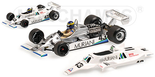 WILLIAMS FORD FW07 – DESIREE WILSON – BRITISH GP 1980 L.E. 504 pcs. 1:43 model