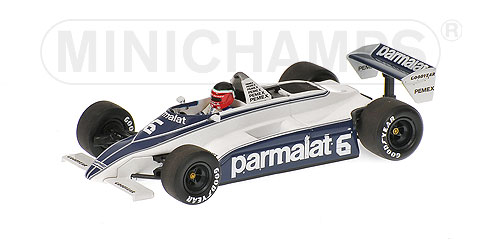 BRABHAM FORD BT49C – HÉCTOR REBAQUE – 1981 L.E. 708 pcs. 1:43 model