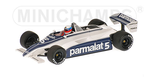 BRABHAM FORD BT49C – MANFRED WINKELHOCK – TEST PAUL RICARD DECEMBER – 1981 1:43 model