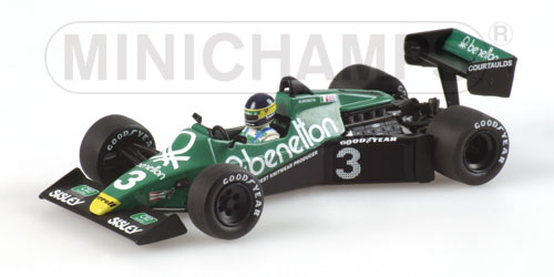 TYRRELL FORD 012 – MICHELE ALBORETO – DUTCH GP 1983 L.E. 3024 pcs. 1:43 model