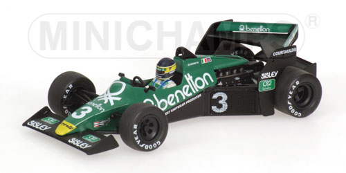 TYRRELL FORD 012 – MICHELE ALBORETO – TEST AUSTRIAN GP 1983 L.E. 2016 pcs. 1:43 model