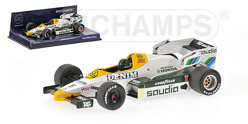 WILLIAMS HONDA FW09 – JACQUES LAFFITE – 1984 L.E. 2592 pcs. 1:43 model
