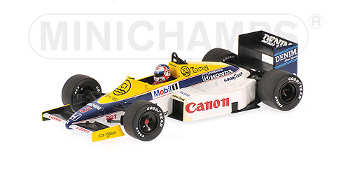 WILLIAMS HONDA FW10 – NIGEL MANSELL – 1ST WIN EUROPEAN GP 1985 L.E. 3744 pcs. 1:43 model