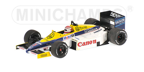 WILLIAMS HONDA FW10 – NELSON PIQUET – TEST PAUL RICARD LATE 1985 L.E. 4752 pcs. 1:43 model