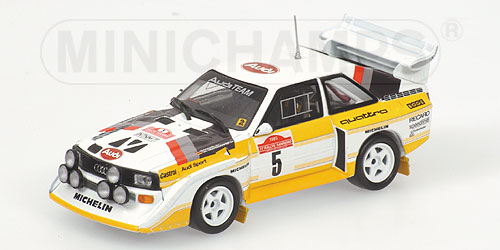 AUDI SPORT QUATTRO S1 SAN REMO1985 1st ROEHRL/GEISTDOERFER 1:43 model