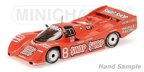 PORSCHE 962 IMSA – ‘SWAP SHOP’ – FOYT/WOLLEK – WINNERS 12H SEBRING 1985 L.E. 1008 pcs. 1:43 model