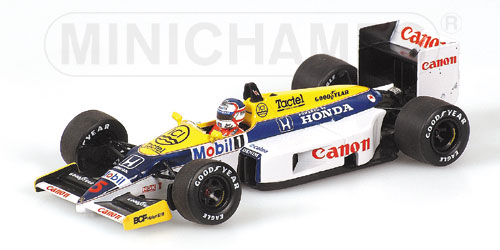 WILLIAMS HONDA FW11 N. MANSELL 1986 1:43 model