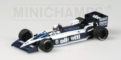 BRABHAM BT55 BMW DE ANGELIS 1986 1:43 model