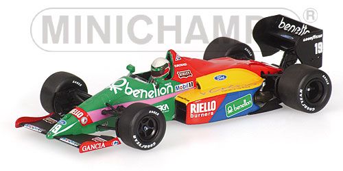 BENETTON FORD B 187 – TEO FABI – 1987 L.E. 2160 pcs. 1:43 model