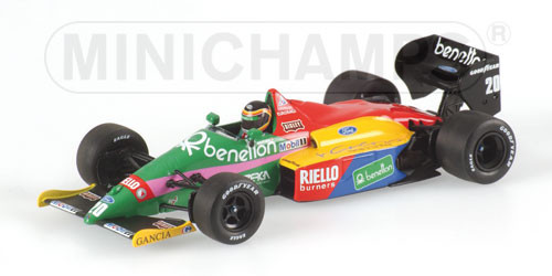 BENETTON FORD B 187 – THIERRY BOUTSEN – 1987 L.E. 2808 pcs. 1:43 model