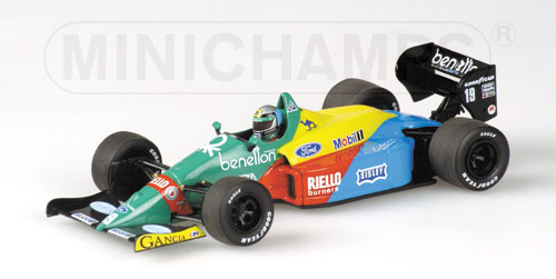 BENETTON FORD B188 – ALESSANDRO NANNINI – 1988 1:43 model