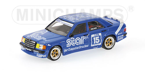 MERCEDES-BENZ 190E 2.3-16 – ‘STAR’ – JÖRG VAN OMMEN – DTM 1988 L.E. 816 pcs. 1:43 model