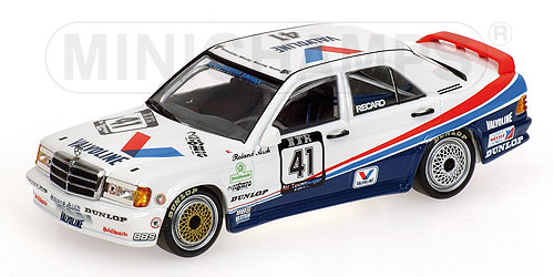 MERCEDES-BENZ 190E 2.3-16 – ‘VALVOLINE’ – ROLAND ASCH – TEAM BMK MOTORSPORT – DTM 1988 L.E. 2160 pcs. 1:43 model