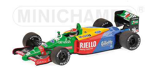 BENETTON FORD B189 – EMANUELE PIRRO – 1989 1:43 model