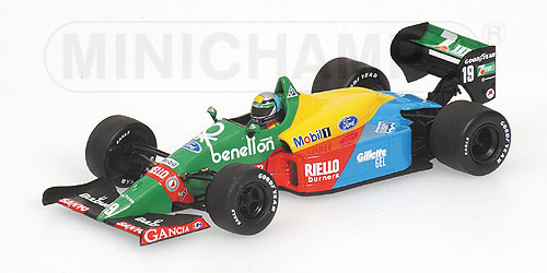BENETTON FORD B188 – ALESSANDRO NANNINI – 1989 1:43 model