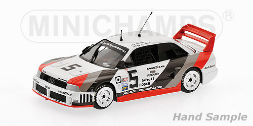 AUDI 90 QUATTRO IMSA – AUDI OF AMERICA – HAYWOOD/GOODYEAR – 2ND GTO CLASS ROAD IMSA – 1989 L.E. 1008 pcs. 1:43 model