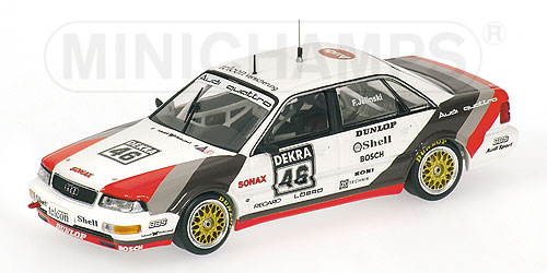 AUDI V8 QUATTRO – FRANK JELINSKI – TEAM SMS MOTORSPORT – DTM 1990 L.E. 2016 pcs. 1:43 model
