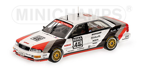 AUDI V8 – TEAM SMS – WALTER RÖHRL – DTM FINAL HOCKENHEIM – 1990 L.E. 576 pcs. 1:43 model