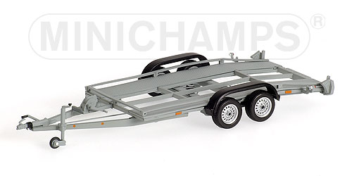 CAR TRAILER – WITH BLACK FENDERS 1:43 model