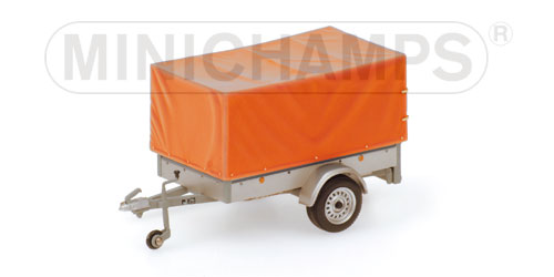 1-AXLE TRAILER – ORANGE CANVAS L.E. 1008 pcs. 1:43 model