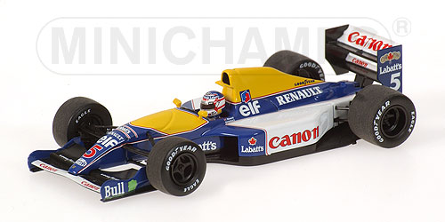 WILLIAMS RENAULT FW14 – NIGEL MANSELL – 1991 1:43 model