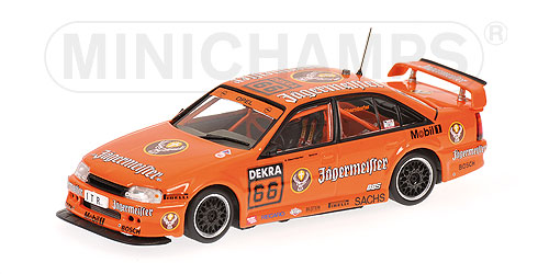 OPEL OMEGA (A) 3000 24V – ‘JÄGERMEISTER’ – TEAM SCHUEBEL – PETER OBERNDORFER – DTM 1991 L.E. 2400 pcs. 1:43 model