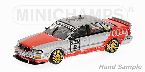 AUDI V8 QUATTRO – TEAM AZR – FRANK JELINSKI – DTM 1992 L.E. 1008 pcs. 1:43 model