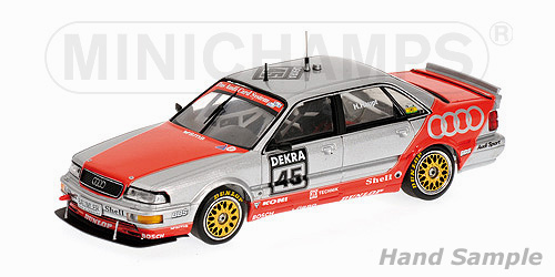 AUDI V8 – TEAM SMS – HUBERT HAUPT – DTM 1992 L.E. 1008 pcs. 1:43 model