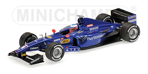 PROST PEUGEOT AP02 – JENSON BUTTON – 1ST F1 TEST DECEMBER 1999 L.E. 648 pcs. 1:43 model
