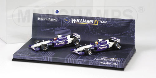 WILLIAMSF1 BMW FW24 SET 2002 1:43 model