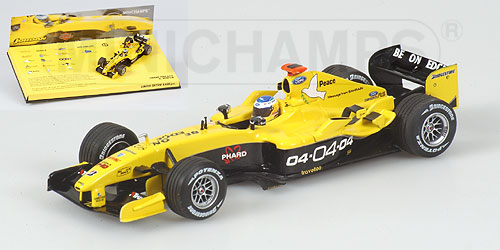 JORDAN FORD EJ14 – NICK HEIDFELD – ‘SEASON LIVERIES’ TEAM JORDAN 2004 1:43 model