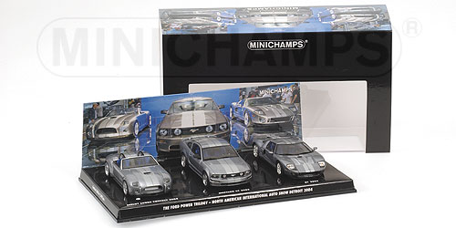 FORD CONCEPT – 3-CAR SET – MUSTANG/COBRA/GT 1:43 model