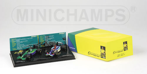 JORDAN 191/192 10 YEARS SET 1991/92 1:43 model
