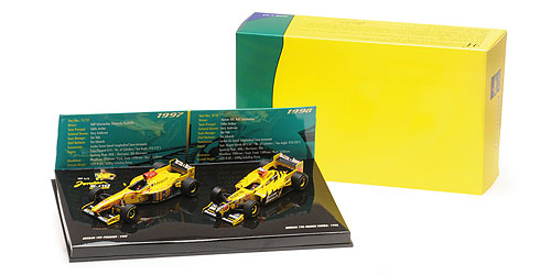JORDAN 197/198 10 YEARS SET 1997/98 1:43 model