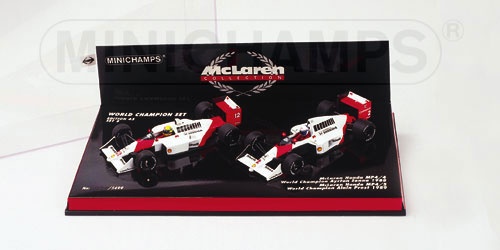 MCLAREN WORLD CHAMPION SET 1988/89 WC SET 1988/1989 MCLAREN SENNA / PROST 1:43 model
